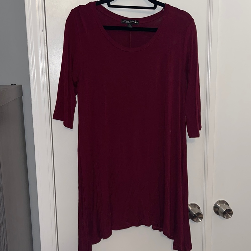 Living Doll Mid Sleeve TShirt Dress